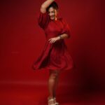 Rajisha Vijayan Instagram - Who said Red can’t be fun! ♥️ @house_of_vandy @jiksonphotography @rizwan_themakeupboy