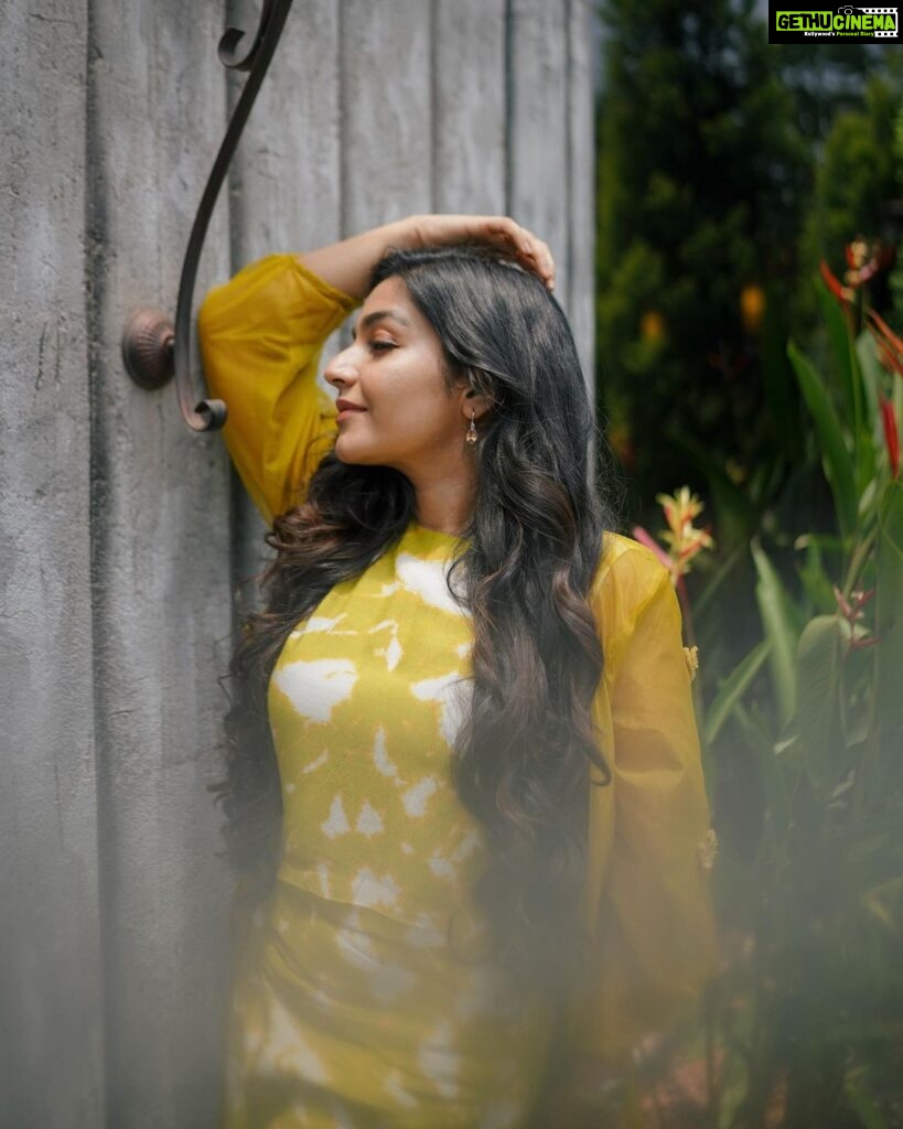 Rajisha Vijayan Instagram - Yellow paper daisy 🌼 @chambrayandco @styledbysmiji @merin__georg @neethu_makeupartist STEAM n MUGS The global gastronomy