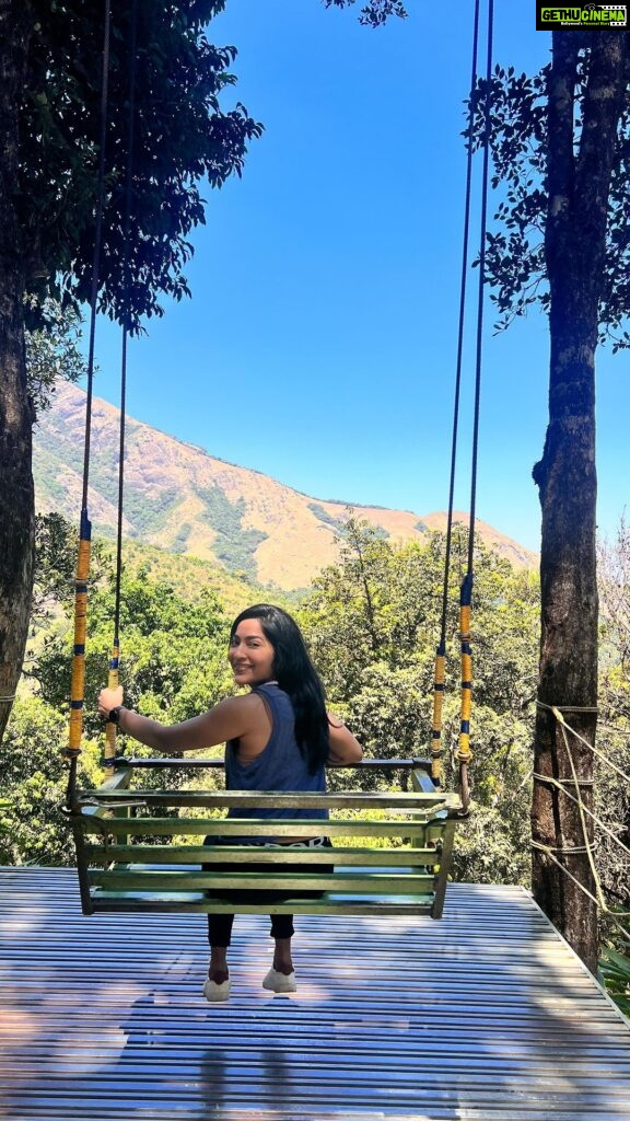 Ramya Subramanian Instagram - Lost in Nature at Wayanad ♥♥♥ Also giving my love to this amazing cosy and quiet resort I am staying here amidst the fields @raindropsresorts … this is just what I needed now 🥰😍🫶🏻😇♥!!! #Wayanad #WeekendGetaways♥ #WayanadResorts #ThingsToDoinWayanad #Travelmode #TGIF Raindrops Resorts Wayanad