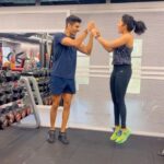 Ramya Subramanian Instagram – Because we need to show off what we can do while we can do it … right @sriraam.a !?! 😜