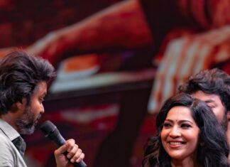 Ramya Subramanian Instagram - Some moments in life are so perfect you want to freeze frame them !!!🤩♥️ This reel is a dedication to my ARMY that made me look so right for this magnificent event that I hosted #vaarisuaudiolaunch !!!♥️🤗 📸 - @elevateproductions.in Costume - @tashithreads Makeup - @whatawink @samanthajagan Hairdo - @sharmilahairstylist