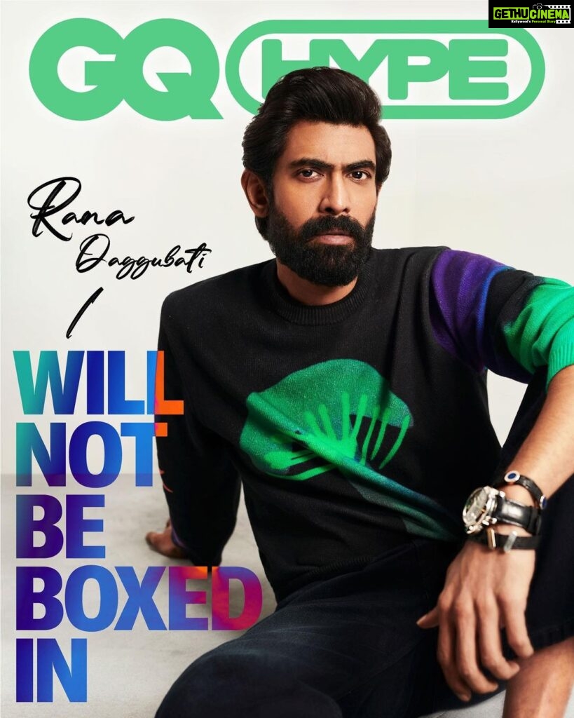 Rana Daggubati Instagram - This month the Baahubali star aims to take over the small screen with a new action-crime series, Rana Naidu, that's dropping on Netflix. Yet what is little known about Rana Daggubati is that he's the consummate multi-hyphenate: a screenwriter, canny investor and entrepreneur—working around the clock on his many passions and interests. This includes a stake in Amar Chitra Katha, which is a gold mine of classic Indian stories waiting to be translated for the screen using cutting-edge technology. Read the full story about this boundless, versatile personality at gqindia.com Head of Editorial Content: Che Kurrien (@chekurrien) Photographer : Manasi Sawant (@manasisawant) Stylist : Selman Fazil (@selman_fazil) Writer: Sanjana Ray (@sanjanaray03) Hair : Sunny Lisboa (@sunny.lisboa) Makeup : Vijay Dhamne (@vijaydhamne) Entertainment Director: Megha Mehta (@magzmehta) Art Director: Mihir Shah (@mahamihir) Production : By The Gram (@by.the.gram) Art : Studio Little Dumpling (@studiolittledumpling) Jumper by Paul Smith Jeans by Levi’s Watch by Panerai #RanaDaggubati #CoverAlert #MarchCover #GQHype #GQIndia