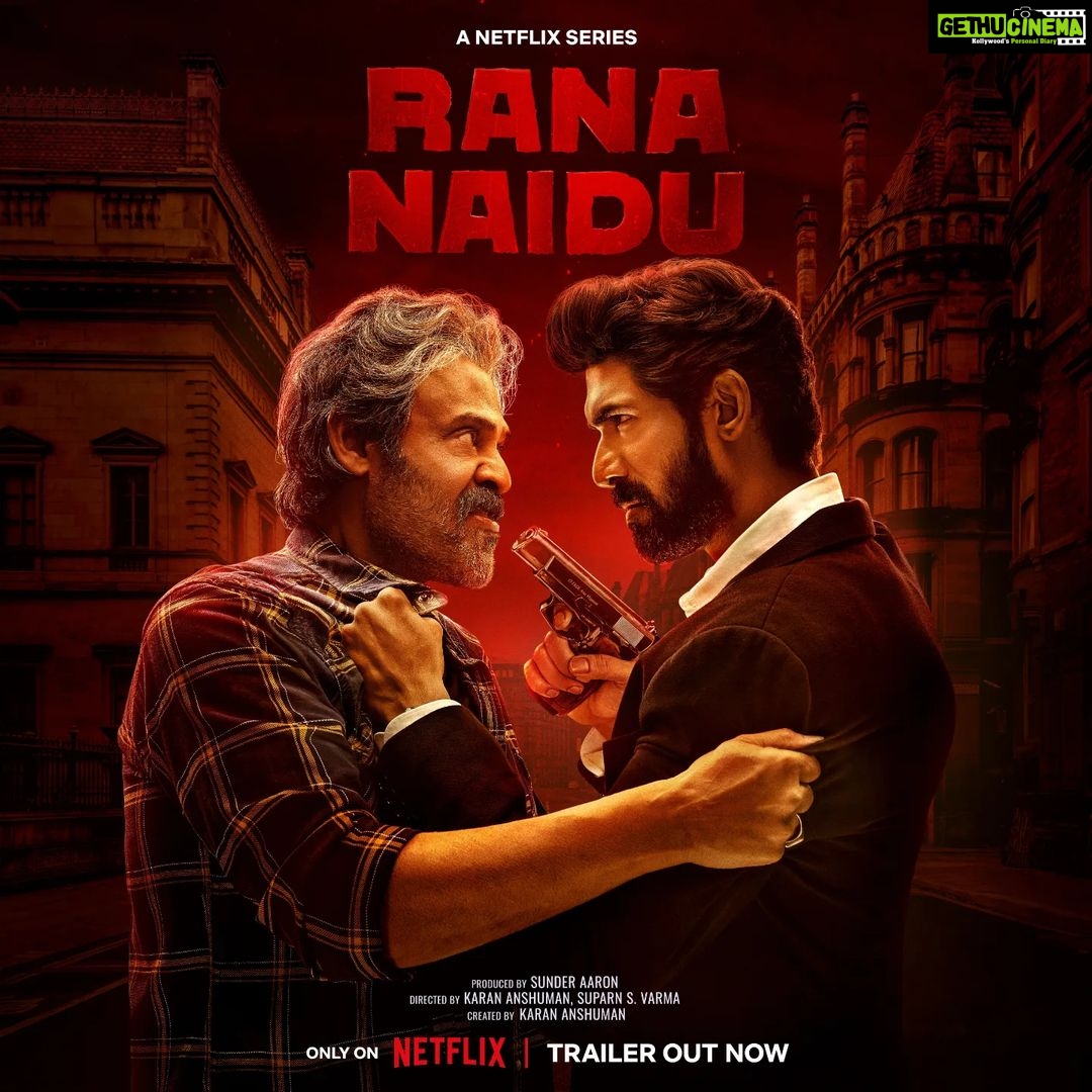 Rana Daggubati Instagram - Baap baap hota hai, but Naga’s far from it. #RanaNaidu, TRAILER OUT NOW only on @netflix_in! @venkateshdaggubati @ranadaggubati @krnx @suparnverma #SUNDERAARON @surveenchawla @nowitsabhi @officialsushantsingh @ashishvidyarthi1 @mrgravitas @rajeshjais @suchipillai @ishitta.arun @priyabanerjee @adithyamenon.actor @dralhatenzin @toto_robin @rajeshkumar.official @scottaanderson2 @locomotiveglobalinc #locomotiveglobal #locomotiveglobalmedia @paramountco @karmanya_66 @ananyamody11 @ofnosurnamefame @BvsRavi @pearlgill