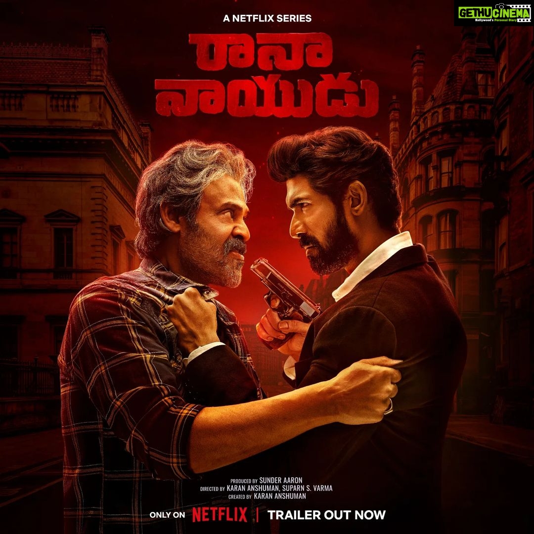 Rana Daggubati Instagram - Baap baap hota hai, but Naga’s far from it. #RanaNaidu, TRAILER OUT NOW only on @netflix_in! @venkateshdaggubati @ranadaggubati @krnx @suparnverma #SUNDERAARON @surveenchawla @nowitsabhi @officialsushantsingh @ashishvidyarthi1 @mrgravitas @rajeshjais @suchipillai @ishitta.arun @priyabanerjee @adithyamenon.actor @dralhatenzin @toto_robin @rajeshkumar.official @scottaanderson2 @locomotiveglobalinc #locomotiveglobal #locomotiveglobalmedia @paramountco @karmanya_66 @ananyamody11 @ofnosurnamefame @BvsRavi @pearlgill