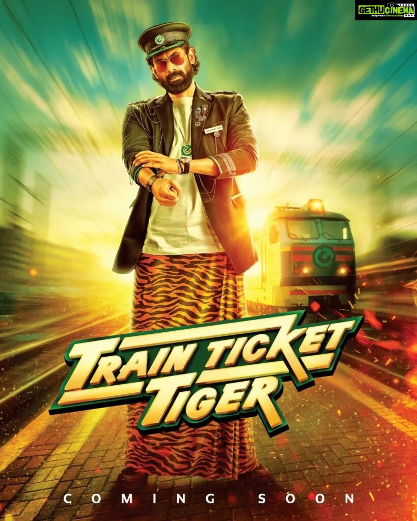 Rana Daggubati Instagram - Premiering on your screens tomorrow! #TrainTicketTiger
