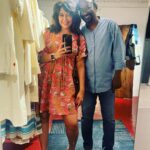 Ranjini Haridas Instagram - From being my mentor way back in 2000 for Miss Kerala when I first met him to now running his own concept design space @onezeroeight.stl by @savetheloomstore at fort cochin .. @menonpr you sure have stuck to your guns in the most authentic way possible and im super proud of you. It was an absolute pleasure to have experienced this aesthetically curated space celebrating Indian artisans ,our design community and handmade garments in all its glory .Truly in track with your vision of encouraging and building the fashion design community in kerala . More power to you .❤️ #savetheloom #kerala #khadi #handloom #sustainablefashion #organic #breathable #design #conceptstore #fortcochin #heritage #artisans #fabric #designers #kerala #fashioncommunity