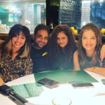 Ranjini Haridas Instagram - Unexpected catch-ups in Dubai !!! @tijomaliakal @menisinkaai @ms_rmartini #dubaidiaries #newfriends #oldfriends #foreverfriends #growinguptogether #dinnerandrinks #freeflowingconversations #happiehippie #ranjiniharidas #amazonico #surprisecatchups