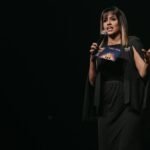 Ranjini Haridas Instagram - Was an absolute honour to present the @emaksilentheroes award Night 2023 @grandhyattkochi. Thank you for the opportunity team @emak.kerala .You guys did a wonderful job as always . Just wanted to also say a big thank you to all the event managers,agencies ,media houses and clients over the last 26 odd years who gave and still continue to give me the opportunity to be onstage doing what I love to do best .🙂 Thank you ! ❤️🙏😘 #emak #eema #events #kerala #eventsandsolutions #emceelife #paidtotalk #workislife #presenter #allblack #lovemyjob #silentheroes #gratitude #blessed #happiestonstage #myworld #happiehippie #paidtotalk #26yearsofhosting