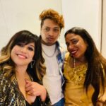 Ranjini Haridas Instagram - 😛😚😬 #threeiscompany @anuraagkaushik_92 @jaan_moni_das #beingus #delhitimes #postwork #goofingaround #pout #smile #tongueout #happiehippie #ranjiniharidas