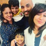 Ranjini Haridas Instagram - The last time we properly used to hang was when he had a whole lotta hair on his head,absolutely none on his face and definitely was too young for a wife and kids but I guess a lot does change in 20 plus odd years .😂 Was such a joy to meet my friend Arun Titto from school after ages along with his lovely fam .Despite it being a crammed day they still chose to make time to catch up with me which honestly I was touched by .❤️ This whole trip was about reconnecting with people that I haven’t been in touch with in ages and honestly making that effort and catching up with all of them was truly such a fulfilling and gratifying experience . I infact recommend all of you to do it as well!!!! Pick up that phone and get in touch with someone you lost touch due to whatever reasons and make plans to catch up in person if not atleast talk on the phone and rekindle those old memories .I guarantee that you will feel great after that and then you will just want to keep reaching out to more .🙂 #littlejoys #schoolfriends #travel #unitedkingdom #londondiaries #catchingupafterages #23years #fromschooltonow #reconnecting #adulting #grownups #fromcochintolondon #ranjiniharidas