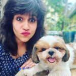 Ranjini Haridas Instagram – Just chilling with my Buddy !😬

#homescenes #mybaby #buddy #love