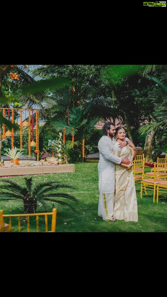 Ranjini Haridas Instagram - Like a refreshing sea breeze, I will love you to utmost comfort and peace. Here’s presenting #SreeBreeze! One festival of a wedding, filled with laughter, cheer, music, dancing, and of course, our furry little friends – dogs! Could you dream of anything more magical? We certainly cannot! The most joyous and funky couple we’ve worked with recently – Sreepriyan and Breeze – shared some of the most tender thoughts on being a couple, and we have our eyes filled with happy tears. Friendship – the powerhouse of a relationship, commitment – the driving force, and every little yet surreally special moment of life – the pillars of concrete growth. Here’s to cherishing everything that matters, and holding on dearly to the memories that have made you up. Toast to a happy and soulful married life ahead! . . . 📸 @lightsoncreations 💌/ lightsoncreationz@gmail.com ☎/ +91 9995201281, +91 7012044633 . . . #SreeBreeze #weddingphotographh #celebritywedding #weddingcandids #weddingvideo #weddinghighlights #keralaphotographer #bangalorephorographer #coupleportrait #jaipurphotographer #destinationphotographer #couplemood #coupleshoot #bridesofindia #wedmegood #wedmegoodsouth #chennaiphotographer #interculturalwedding #ranjiniharidas #malayalamfeed #keralagram #sangeetnight #weddingvow #lightsoncreations #studioloc #teamloc Kerala