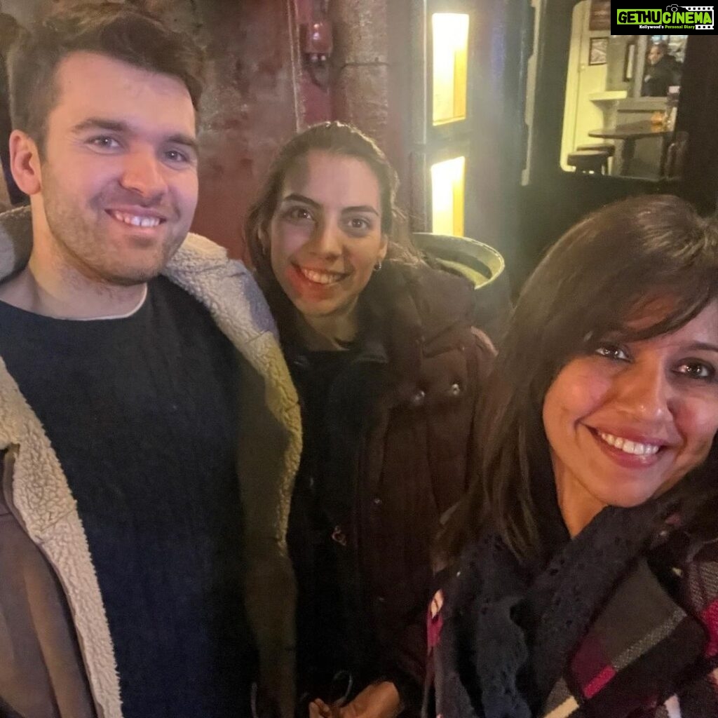 Ranjini Haridas Instagram - From meeting Jed for the very first time 18 years ago in England in 2005 to their Indian trip In 2012 to catching up with him a whole 10 years later in 2023 in london . Well he sure has grown up from a cheeky 10 year old to a fully grown married man who is a scientist now !!😱 Time sure does fly . #londondiaries #fromthentonow #2005 #2012 #2023 #ranjiniharidas #timeflies