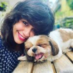 Ranjini Haridas Instagram – Just chilling with my Buddy !😬

#homescenes #mybaby #buddy #love