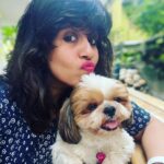 Ranjini Haridas Instagram – Just chilling with my Buddy !😬

#homescenes #mybaby #buddy #love
