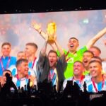 Ranjini Haridas Instagram - Argentina takes it home !!! Whatte match ..kudos France !!! #fifaworldcup #argenrinavsfrance #winnertakesitall #vamosargentina #dubaj #budxfanfestivalzone #dubaiharbour