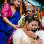 Ranjini Haridas Instagram - She only strives for the best...and until she gets it, she's relentless...but the beautiful part of it is that, this strive is not for herself, it's for people around her... I can't simply put into words, but, I think these pictures will show you that she was always present to guide and support us in the entire wedding process. Similar to the tying of the knot; the groom ties it twice and then the sister of the groom ties it again and secures it. You did just that: secured and solidified the wedding from start to end! Love and Respect to You chechi @ranjini_h, it wouldn't have been this beautiful without you..😊❤️