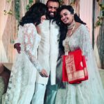 Ranjini Haridas Instagram - What a crazy weekend we had getting these two married off..from a full on sangeeth the previous night to a Hindu Ceremony in the morning and wrapping it up with a Christian Civil Ceremony , the last few days has truly been insane but filled with so many moments that we shall all forever cherish ! So here is to Mr and Mrs SreeBreeze for deciding to get married and making it all happen !🥂 #SreeBreeze @sreepriyan @iambreezegeorge @haridassujatha #madweekend #weddinweekend #hinduwedding #christianwedding #civilceremony #bride #groom #happiness #joy #alleppey #sunday #allsmiles #familyisgrowing #familywedding