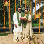 Ranjini Haridas Instagram - So my little brother @sreepriyan is finally hitched.It was a crazy busy weekend of celebrations and all I can say at this point is welcome to the madness @iambreezegeorge .😂 Here is wishing you both a lifetime of happiness ,love ,peace and prosperity .❤️ #SreeBreeze #congratulations #happilyeverafter #justmarried #newlyweds #littlebrother #nextchapterinlife #happiness #peace #love #prosperity #joy #goodtimes