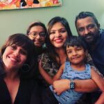 Ranjini Haridas Instagram - Dubai fam ❤️ @ranjith_me @savvymenon