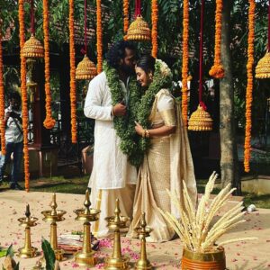 Ranjini Haridas Instagram - So my little brother @sreepriyan is finally hitched.It was a crazy busy weekend of celebrations and all I can say at this point is welcome to the madness @iambreezegeorge .😂

Here is wishing you both a lifetime of happiness ,love ,peace and prosperity .❤️

#SreeBreeze

#congratulations #happilyeverafter #justmarried #newlyweds #littlebrother #nextchapterinlife #happiness #peace #love #prosperity #joy #goodtimes