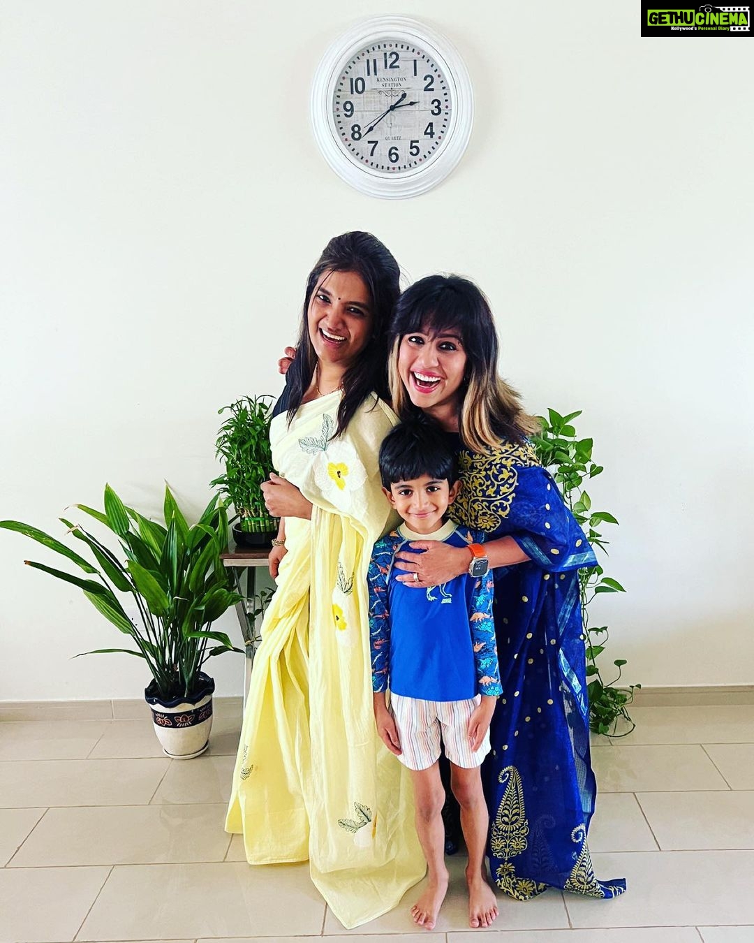 Ranjini Haridas Instagram - Vishu with my most favourite peeps!!! @ms_rmartini @shnkrs19 @sharathpulimood #dubaidiaries #firstvishuindubai #barelymadeit #andhrameetskerala #vishu #2023 #happynewyear #itsgoingtobeagreatyear #igottafeeling