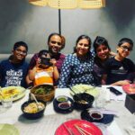 Ranjini Haridas Instagram - Was super fun catching up with my old friend and school mate Allen and his family over dinner last night !❤️ #fromschooltonow #goodolddays #timesuredoesfly #choiceschool