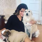 Ranjini Haridas Instagram - Birthday with the fam.❤️ @sreepriyan @haridassujatha Piku,Ricci,Loki,Buddy and Rio . #itsmybirthday #happybirthday #41stbirthday #anotheryearolder #anotheryearwiser #famjam #dogpeople #doggofam