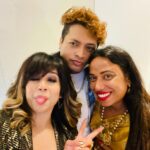 Ranjini Haridas Instagram - 😛😚😬 #threeiscompany @anuraagkaushik_92 @jaan_moni_das #beingus #delhitimes #postwork #goofingaround #pout #smile #tongueout #happiehippie #ranjiniharidas