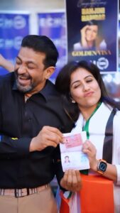 Ranjini Haridas Instagram - Just a quick post to say a big THANK YOU to the @uaegov for approving my Golden Visa . As someone who has been travelling to the UAE as an artist on work since I was 18 multiple times a year till date, it brings me great joy to finally be able to say that I am now a 10 year resident of the UAE , a country I have always considered a second home . A big shout out to @ech_digital_ for making it happen ..you guys are the best . I walked in casually into their office for the handover expecting nothing special and was truly surprised to see the lengths their whole team under the guidance of the ever smiling @iqbal_marconi had gone to ,to make it a memorable and unforgettable moment for me . I guess this just means , UAE you will be seeing a whole lotta me !!! Thank you once again for the honour !!!🙏 #FEELINGBLESSED #goldenvisa #uae #uaegovt #10yearresidency #cityofgold #wheredreamscometrue #blessed #happiness #joy #feelingloved #grateful #honoured #happiehippie #ranjiniharidas