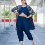 Rashmi Gautam Instagram – #rashmigautam #blue #fridaynight #extrajabardasth 
📸 @ravi_cross_clickx