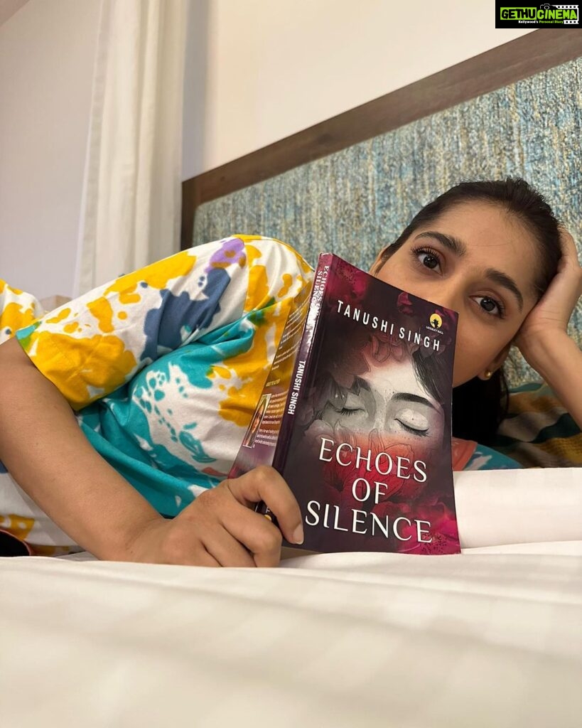 Rashmi Gautam Instagram - Some days in life one needs to pause and rethink his or her choices Thankyou @tanushi_singh for this book a good read with my evening coffee and for supporting my cause #rashmigautam #echoesofsilence #poems #books