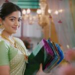 Rashmika Mandanna Instagram - For many such moments of love and bonds of a lifetime🥰🥺 Experience the magic of Muhurat, the exquisite wedding jewellery collection from @kalyanjewellers_official, and celebrate life’s precious moments with elegance and grace. #KalyanJewellers #MuhuratCollection #WeddingJewellery #CherishEveryMoment #partnership