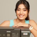 Rashmika Mandanna Instagram - Sustainability is the future.💚 Very excitedddd and thrilled to announce my association with @epsonindia Come on - join the EcoRevolution with me! #EpsonIndia #EcoTank #HeatFreeTechnology #Partnership
