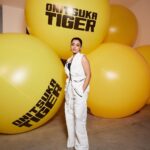 Rashmika Mandanna Instagram - Here’s to new beginnings !! Ecstatic to announce that I am now India’s first brand advocate for the iconic Japanese fashion brand, Onitsuka Tiger!! 🥰🥰🌸🌸 Their contemporary collections seamlessly blend fashion and sports while incorporating heritage and innovation. I had the pleasure of attending the brand’s Autumn/Winter 2023 showcase at Milan Fashion Week, where I wore a stunning head-to-toe look from the collection. Stay tuned for more from Onitsuka Tiger and me! #OnitsukaTigerOfficial #OnitsukaTiger #OnitsukaTigerindia #MilanFashionWeek #Partnership
