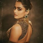 Rashmika Mandanna Instagram - Just a small town girl living her runway dreams… thank you @jjvalaya for the most magical time 🌸 Grateful for the most amazing team that made this possible 🤍