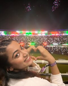 Rashmika Mandanna Instagram - Still not over this 🥺🥰
#IPL23 🔥❤️ 
Thank you so so much everyone for making this happen ❤️