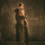 Rashmika Mandanna Instagram - Just a small town girl living her runway dreams… thank you @jjvalaya for the most magical time 🌸 Grateful for the most amazing team that made this possible 🤍