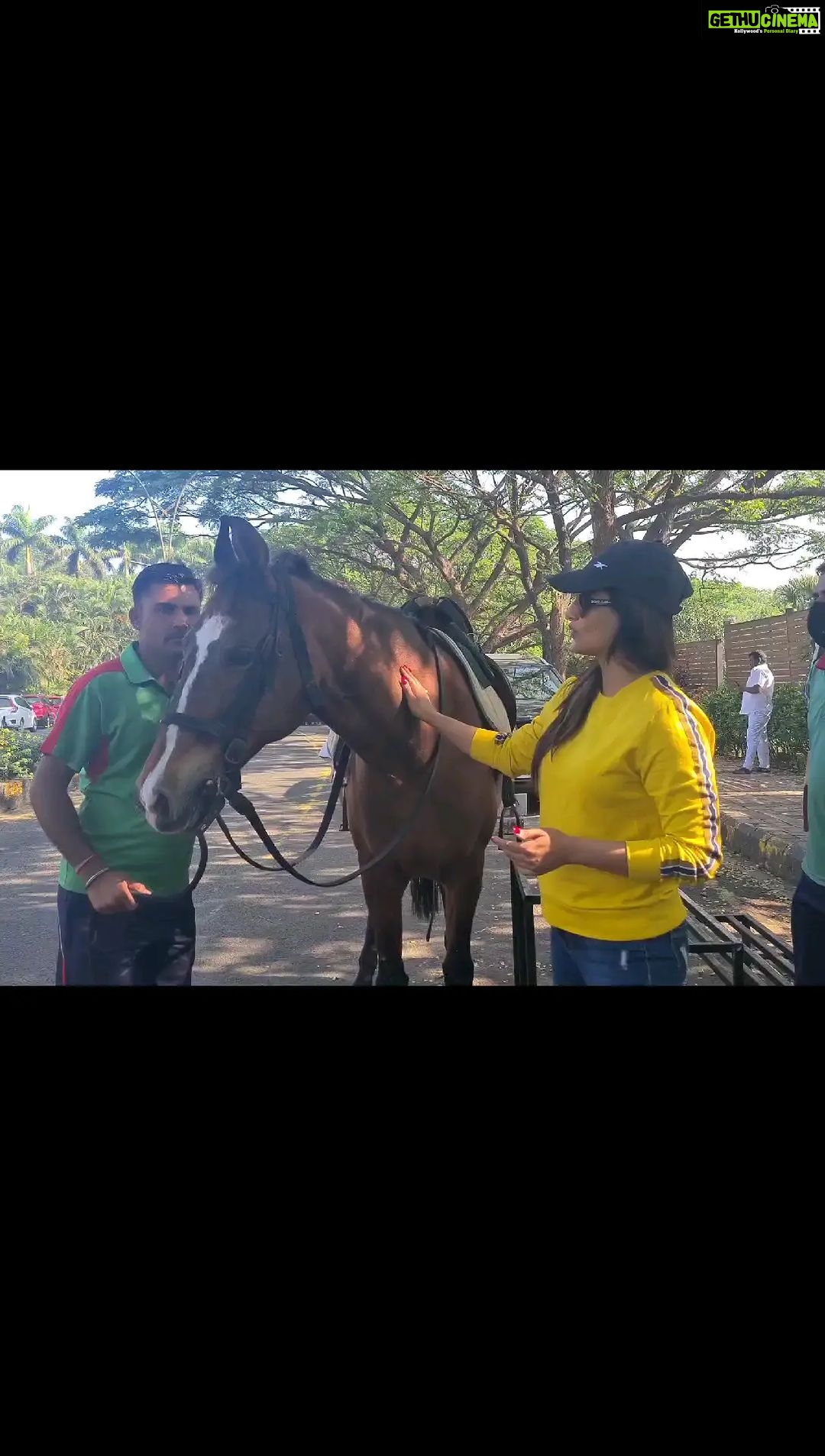 Rati Pandey Instagram - 😎💫💫💫❤ . . #ratipandey #starofmylife⭐️ #horselover🐴 #horserider🐎 #reelitfeelit #instareel