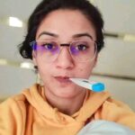 Rati Pandey Instagram - After effects of binge watching "Pushpa" and popping up antibiotics during recovery from covid be like...few more days to go...🤞 . . #covid #omicron #waiting #recovery #pushpa #gainingstrength #takecareofyourself