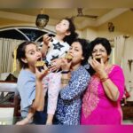 Rati Pandey Instagram - Here's raising the toast for the strong women in my life...😉🥂 @deepshikha.verma45 @bimla.pandey.7140 @yashikaprincesss . . #womanhood #proudtobeawoman #ratipandey #celeberatelife