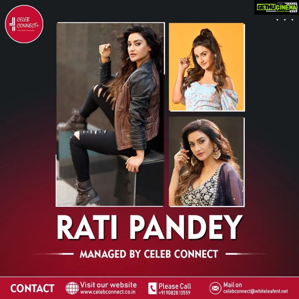 Rati Pandey Instagram - Welcoming @ratipandey to our Celeb Connect Family!❤️ For inquires and collaboration please connect @celeb_connect Or 📩celebconnect@whiteleafent.net . . #ratipandey #celebconnectartist #celebagency #celebconnect #whiteleafentertainment