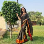 Rati Pandey Instagram - Saree love❤❤ . . . #saree #indianattire❤️ #instapicture📷 #ratipandey #instamusic #actorslife🎬 #aashiqana #disneyplushotstar