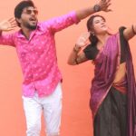 Raveena Daha Instagram - Jimmiki Ponnu 🪩 💃 lite-uh lateuu to the trend 😂🙈 !! #thalapathy #vijay #rashmikamandanna #jimmikiponnu #trendingreels #coupledance #primereels #actress #trisha