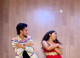 Raveena Daha Instagram - #sollamale On the recent trending mix 🥳 By my gurunadhar @iamsandy_off ❤️ With my chellaakuttyy @im_raveena_daha ❤️ EVP Film City