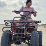 Raveena Daha Instagram – Picture-perfect, you don’t need no filter 🖤✨ 
#atvriding #ATV #beachbike