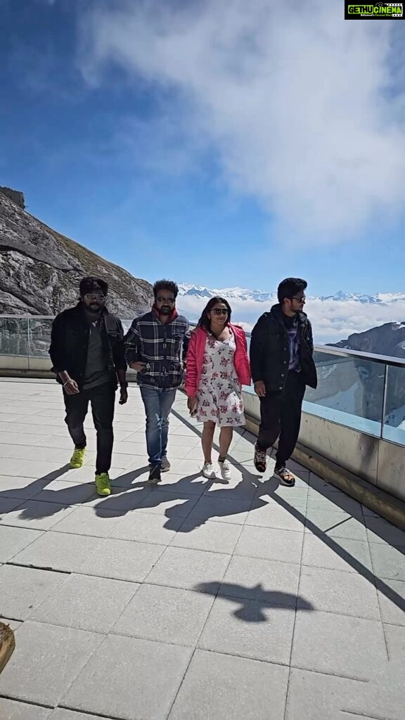 Raveena Daha Instagram - Once upon a time in #switzerland 🫶 @chuttiaravind anna @manichandra_official darling @im_raveena_daha Kutty 🫶 #tskactor #tskkpy7 #Tskvijaytv #tskactor #manichandra #raveena #maniraveena #chuttiaravind #vijaytv #trending #trendingreels #trendingaudio #tamilrending #viral