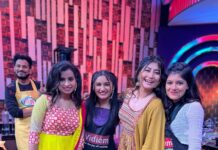 Raveena Daha Instagram - CWC🖤😍 #cwc #happyplace #fun #comali