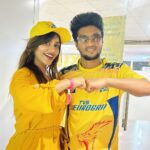 Raveena Daha Instagram – IPL celebration with my darlings 🥳❤️
One of the most funfilled day ever 🥳🥳🥳
#csk #yellowlove 💛
@im_raveena_daha @kuraishi_the_entertainer @samyuktha_shan @yashikaaannand