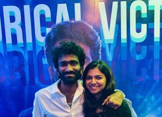 Raveena Ravi Instagram - That was one hell of a night! 10th Dec success party of #Lovetoday and after 12am it was my bday celebration with these beautiful ppl! Cast n crew! Ufff 🔥🔥🔥❤️❤️❤️